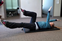 Deadbug is an exercise for lower back pain