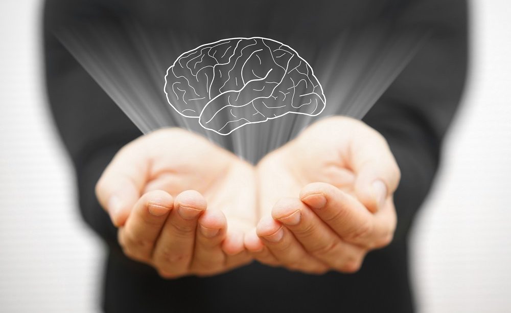 Brain in hands represents common concussion myths